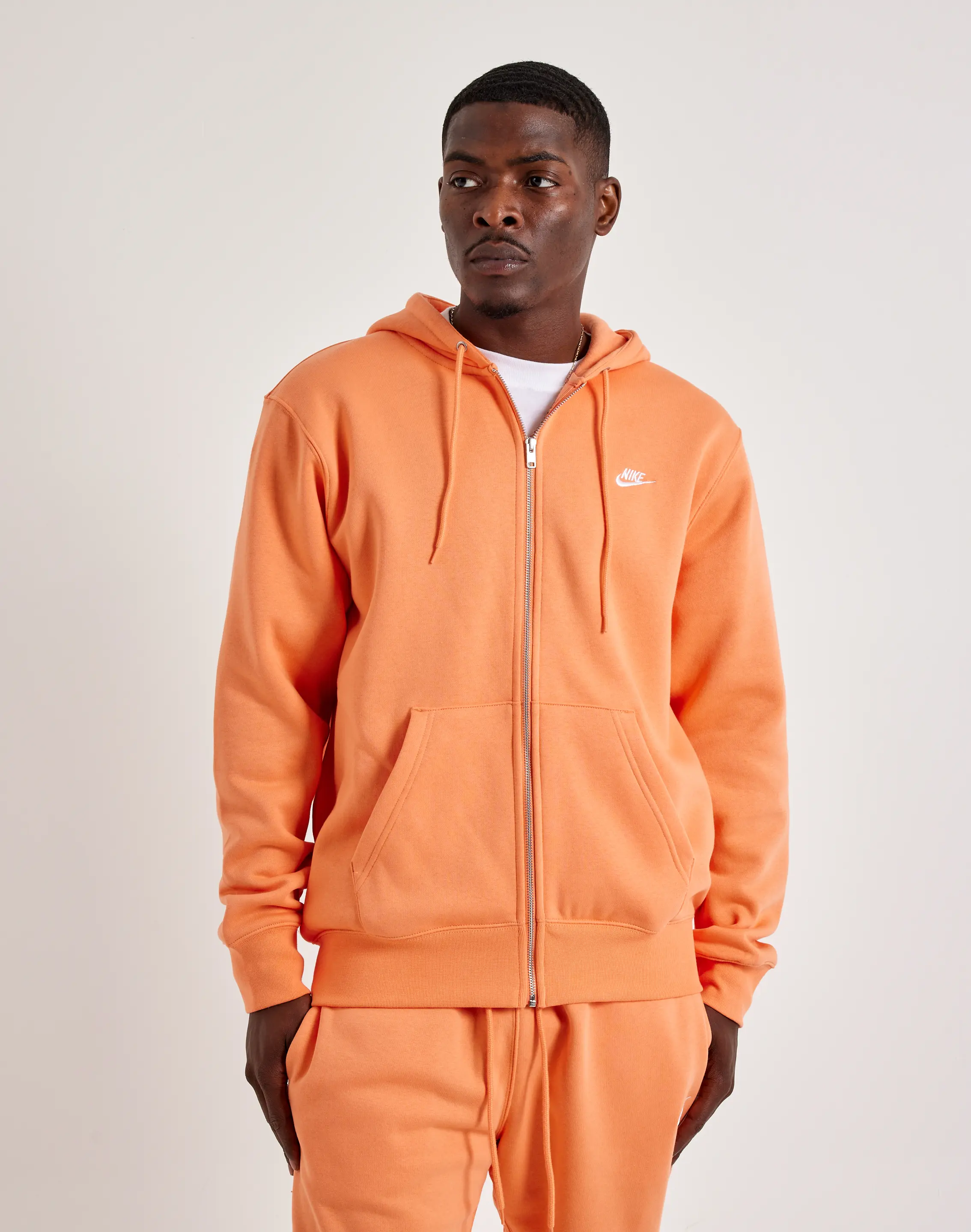 Mens Nike Club Fleece Full-Zip Hoodie