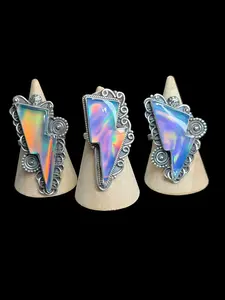 Aurora Bolt Rings