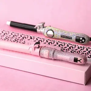 LIMITED EDITION DREAM CURLS Diamonds Automatic Rotating Curling Iron. Hand-set crystals for the ultimate bling!
