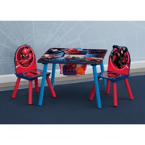Spider-Man Table and Chair Set With Storage