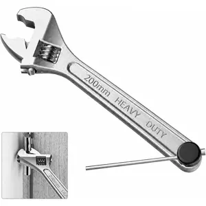 Adjustable Door Hinge Tool with Built-in Hinge Pin Remover, Heavy Duty Steel for Fixing Sagging or Misaligned Doors, Universal Fit for Residential Hinges