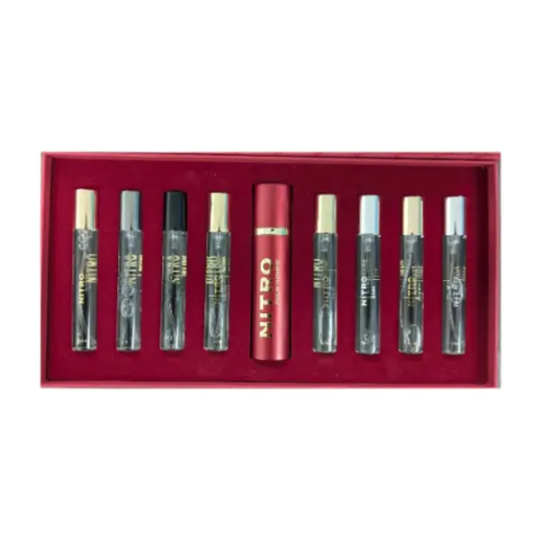 Dumont Nitro 8 Piece Coffret Set With 10 ML Samples of All Nitros