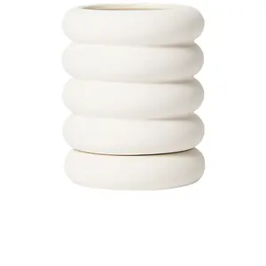 Areaware Stacking Planter Mini Tall in White Areaware Stacking Planter Mini Tall in White
