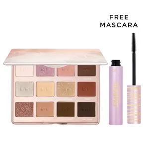 tarte #trippinwithtarte eyeshadow palette & tubing mascara