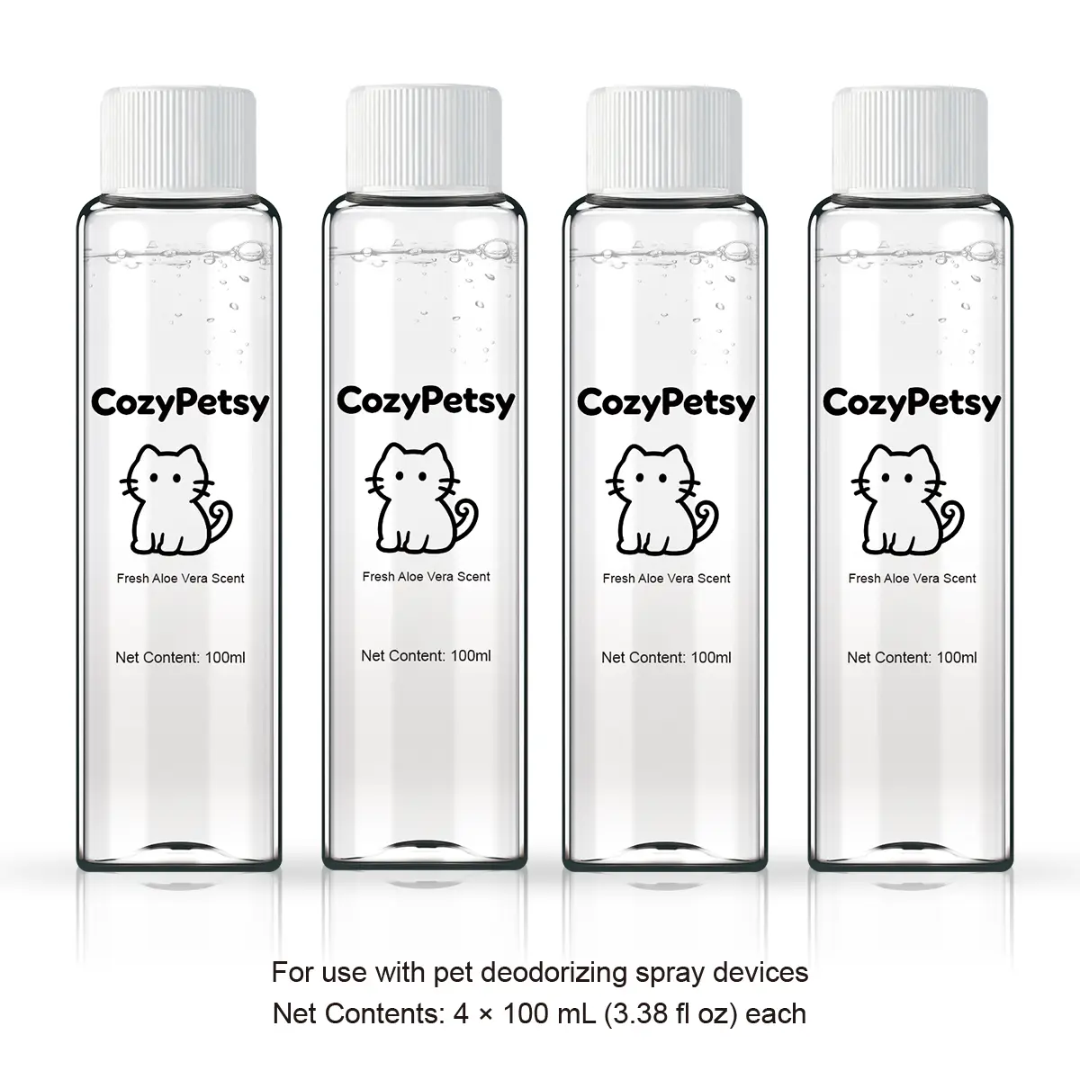 Pet odor remover spray refill pack * 4（400ml）