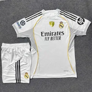 Real Madrid Football Kit 2026 Edition Premium Fabric with Emirates Fly Better Sponsorship and Heatboy Technology