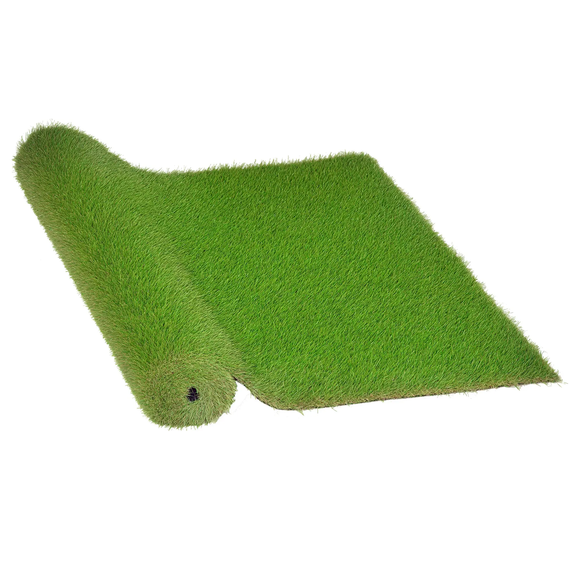 10' x 3' Artificial Turf Grass – 1.25" Pile Height. Simulated Look & Feel. Great for Gardens, Courtyards, Playgrounds & Decks. No Mowing or Watering Needed