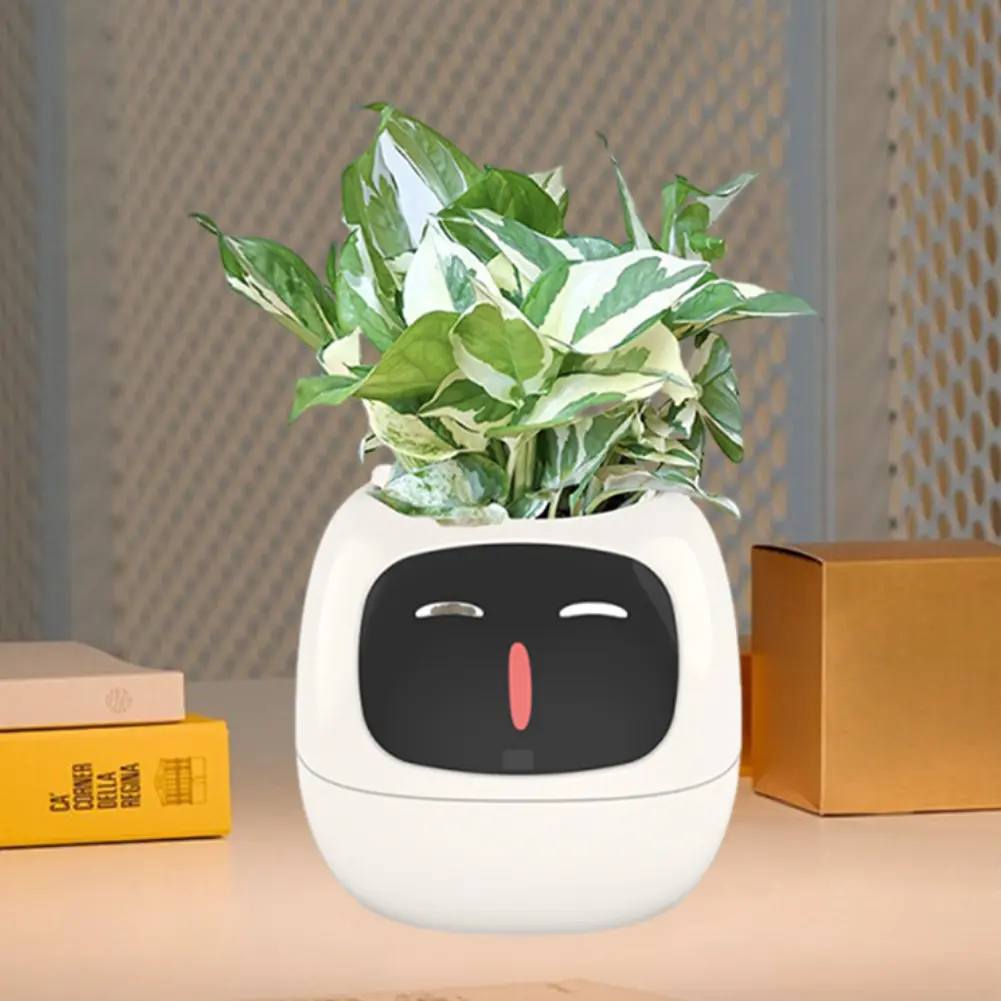 Ivy Smart Plant Pot APP Control Garden Planter Ivy Smart Planter 7 Smart Sensors And AI Chips Make Raising Plants Easy And Fun