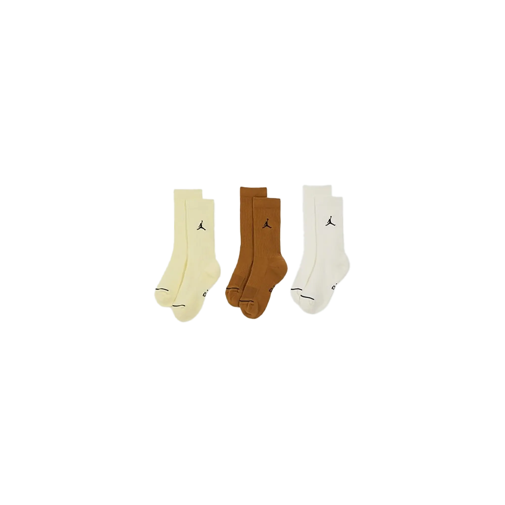 Air Jordan Everyday Crew Socks "Multicolor (3 Pairs)" DX9632 919
