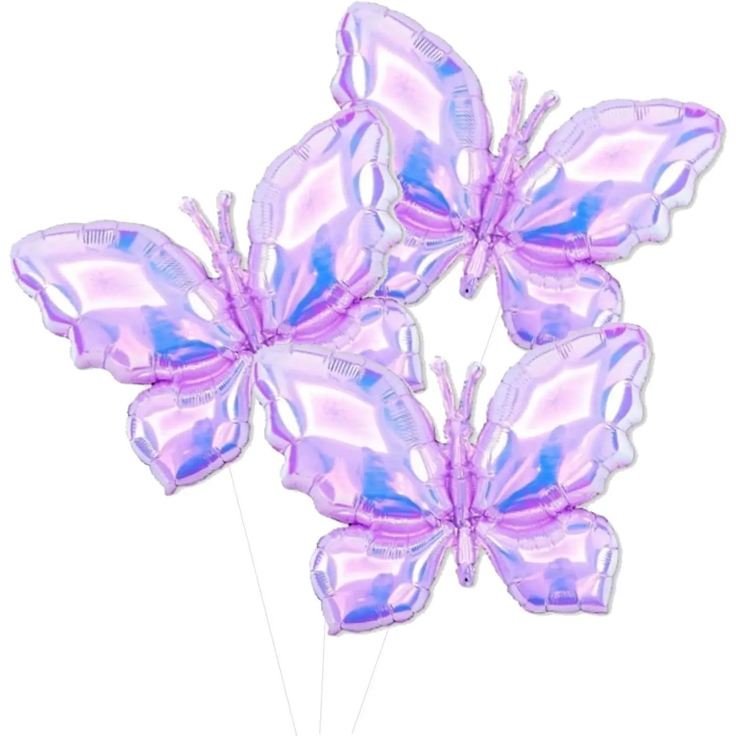 Birthday Butterfly Party Balloons Party Decorate with Balloon Decorations (Purple)