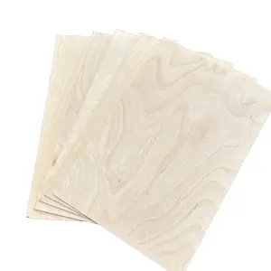 5 Pack of 18 Inch Tall x 12 Inch Wide Laser Engraving Birch Plywood Blanks Sturdy Wooden Slats Handmade Gifts for DIY Projects