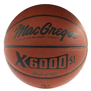212 MAIN MacGregor x6000Sl Intermediate Composite Basketball, Indoor/Outdoor Use, Wide Channels Design