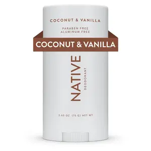 Native Deodorant | Natural Deodorant for Women and Men, Aluminum Free with Baking Soda, Probiotics, Coconut Oil and Shea Butter | Coconut & Vanilla