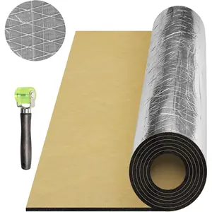 197 (5 mm) mil 10.98 sqft Sound Insulation Car Heat and Sound Deadening, 39"(W) x 40"(L) x 3/16"(T) Insulation Mat Car Sound Deadening Mat, Sound Deading Material for Cars