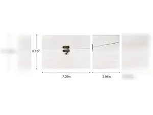 “Made with Love” White Farmhouse Recipe Box