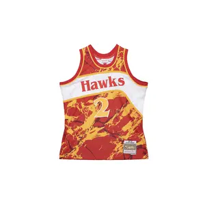 Team Marble Swingman Jersey "NBA Atlanta Hawks 1991 Stacey Augmon" TFSM1278 AHA91SAGRED1