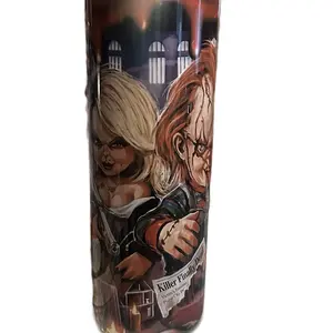 Chucky and Tiff Tumbler - Perfect for Your Morning Drinks - Bottle, Drinkware