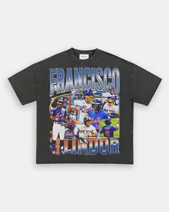 [Sale Up To 30%] FRANCISCO LINDOR TEE, CREWNECK COTTON MADE IN USA