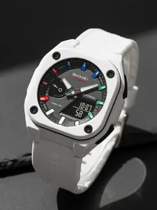 Skmei Multifunctional Electronic Watch, 5atm Waterproof World Time, Digital Display, Multiple Alarms, Countdown Timer, Casual Style, Digital Wristwatch