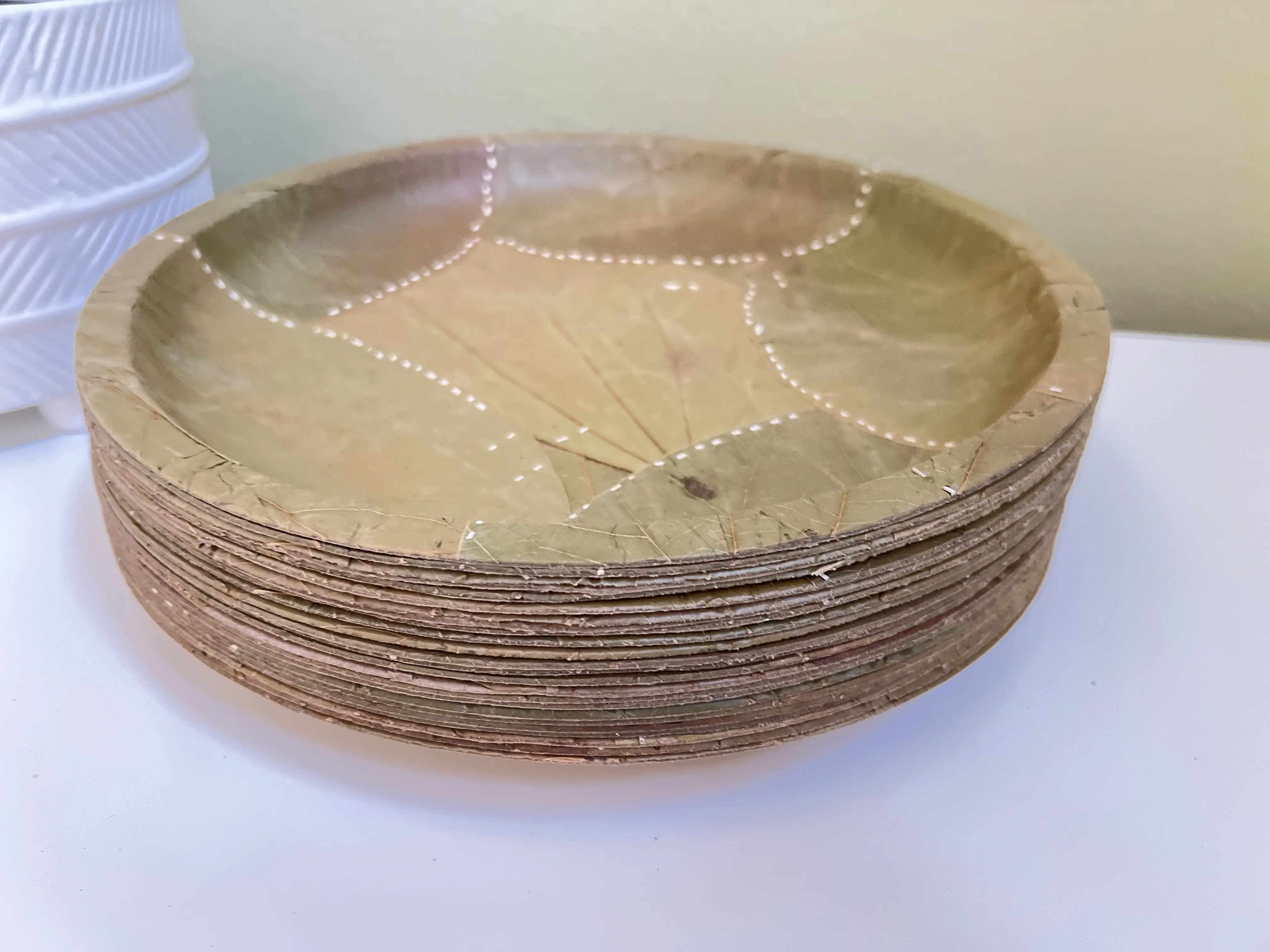 100% Eco-Friendly Plates - 10" (Pack Of 25) |  Dinner Plates for Parties & Events | Compostable Plates