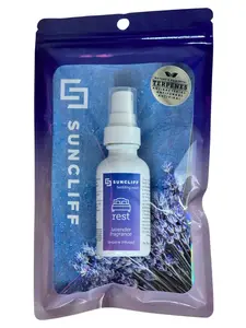 Suncliff, Bedding Mist, Terpene Infused, Lavender, Pillow Spray, Linen Mist
