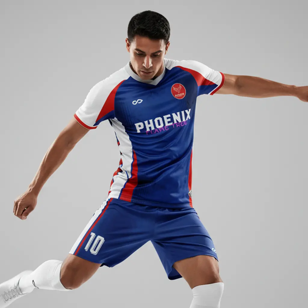 CIKERS Custom Required!Phoenix Reborn Series Custom Soccer Jersey Sublimation Personalized Soccer Team Jersey, Custom Soccer Shirts Uniform with Name, Number, Team Badge, Gifts for Soccer Lovers