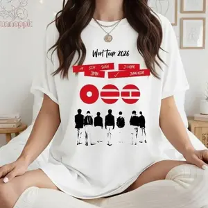 Bangtan Comeback 2026 Shirt, World Tour 2026 Merch, Gift For Him, Gift For Her. 6NR