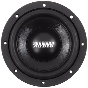 Sundown Audio SA-Series 6.5" Subwoofers - 200W RMS, Dual 4-Ohm, Compact High-Performance Bass for Car Stereo Upgrade, Car Audio System