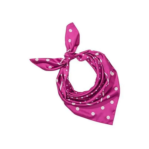 PINK Large Printed Bandana Head Scarf
