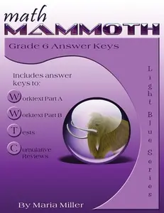 USED-Math Mammoth Grade 6 Answer Keys by Miller, Maria (Paperback)