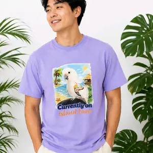 Benny bird "Island time" graphic t-shirt