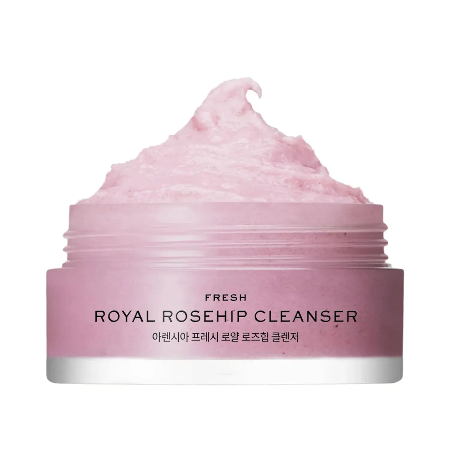 Arencia Rosehip Rice Mochi Facial Cleanser, Hydrating & Calming Facial Wash for Sensitive, Dull & Dry Skin - Clinically Tested Gentle Foaming Formula for Smooth Skin, 15g, Facial Cleansing, Fragrance