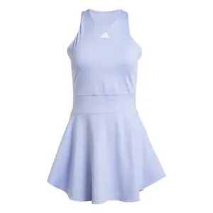 adidas Womens Crew Neck Sleeveless Y-Dress Tennis Casual Casual - Blue