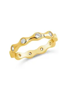 Maelynn CZ Band Ring