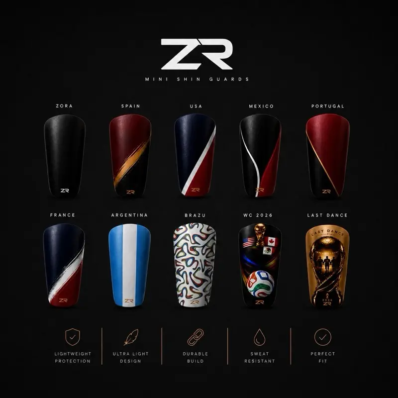 Elite Match Mini Shin Guards – Lightweight & Pro-Level Protection