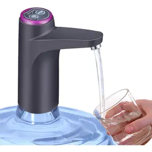 Electric Water Dispenser Bottle Pumping with LED Display Drinking Pumping for Camping Home Electric Dispenser