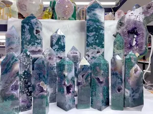 Moss Agate Home Ornament Moss Agate Home Ornament