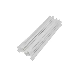 Paper Drinking Straws- Metallic Finish Individually Wrapped