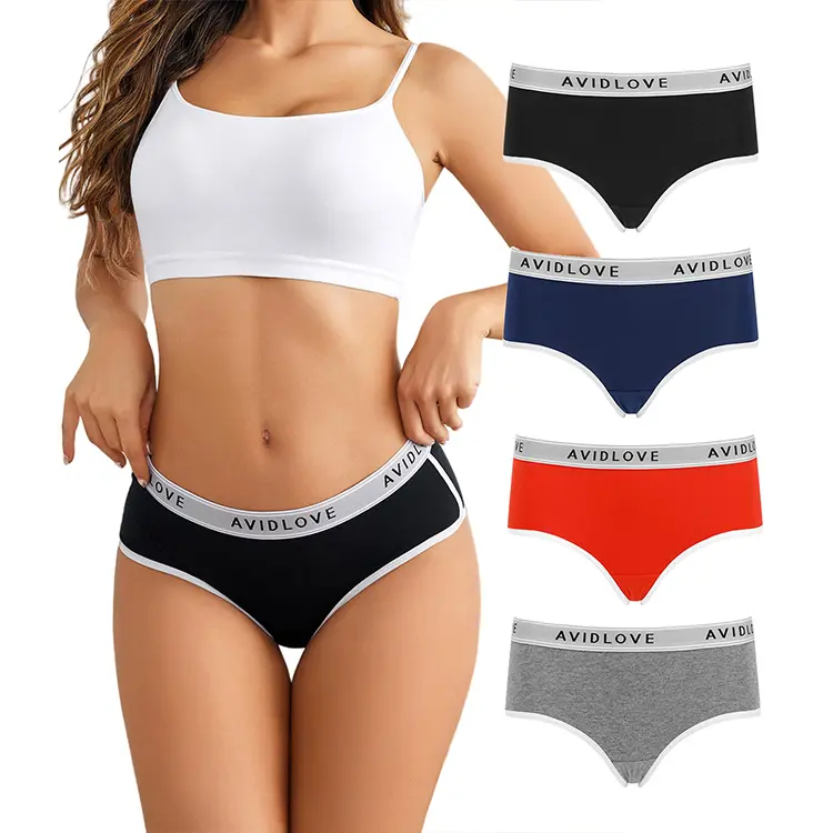 Avidlove Cotton Underwear for Women Hipster Panties Stretch Briefs Mid Rise Ladies Underpants Multipack Avidlove Cotton Underwear for Women Hipster Panties Stretch Briefs Mid Rise Ladies Underpants Multipack