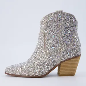 Cushionaire Women's Bravo Rhinestone Western Boot Cushionaire Women's Bravo Rhinestone Western Boot