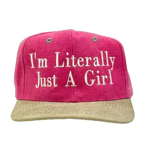 I’m Literally Just a Girl Embroidered Hat