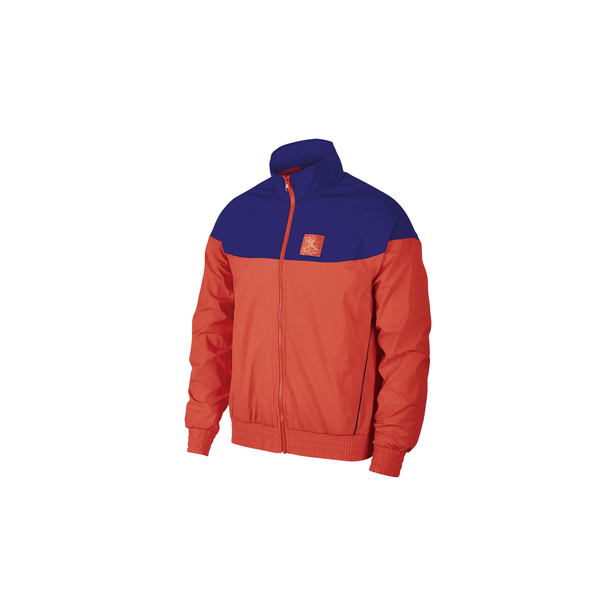 Air Jordan Tinker Legacy Windbreaker Jacket "Ember Glow / Light Concord" BQ0295 850
