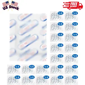 400cc Oxygen Absorbers for Food Storage - 100 Count (20x Packs of 5)