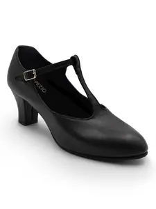 Capezio 750 Womens Jr Footlight T-strap Character Shoe