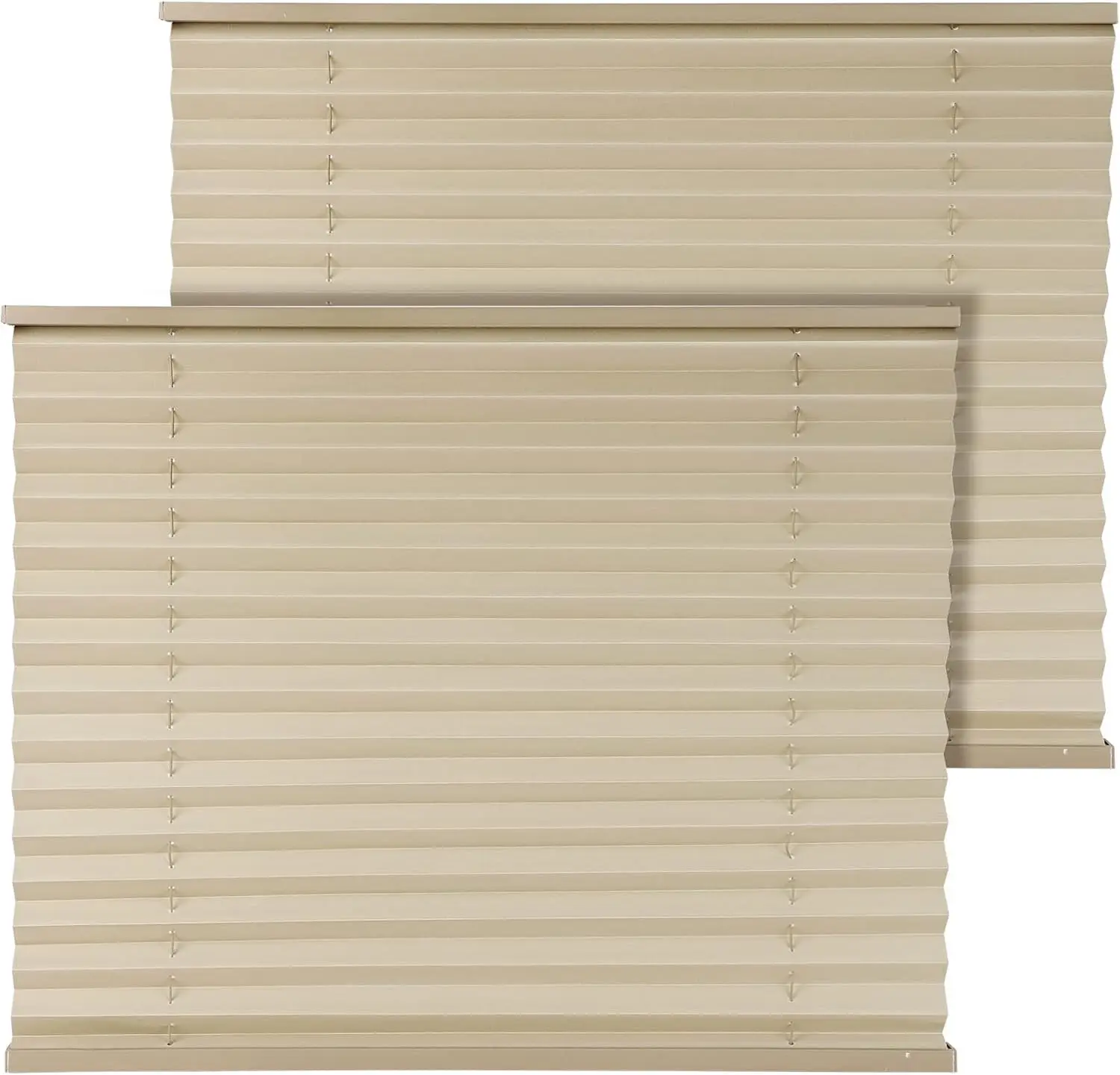 Eazy2hD 32" W x 24" L RV Blinds Shades 2 Pack Camper Blinds | Pleated RV Window Shade Replacement, Cappuccino Blackout Curtains for RV Camper Travel Trailer