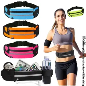 Outdoor Running Waist Bag, 1 Count Waterproof Shockproof Phone Bag, Hydration Belt for Outdoor Cycling Running