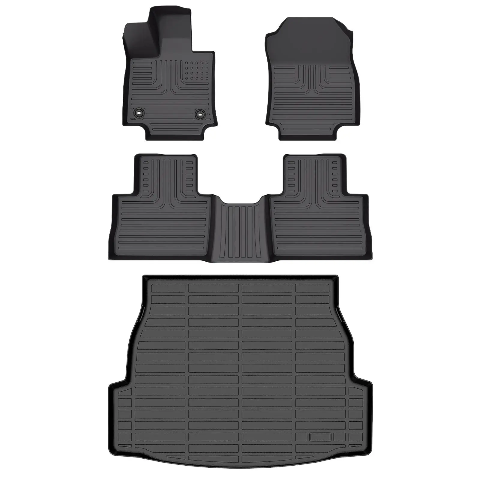 Depituu For Toyota RAV4 2013-2018 2019-2026(Not for Hybrid) Floor Mats & Cargo Liners, All Weather Floor Mats,Waterproof Anti-slip Durable Floor Mats Car Accessories Autos Protector Automotive,auto accessories,car essentials,car accessories