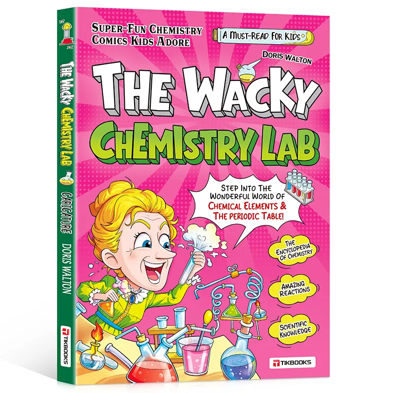 S-【TIKBOOKS】 My First Chemistry Adventure: A Fun Comic Guide for Kids Memorize Less. Understand More. Fall in Love with Chemistry.