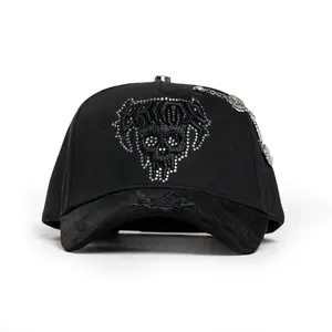 Gorra High Quality G5 Drop Barbas Hats Look Me Crime Black