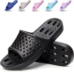 Shower Shoes Men  Women Quick Drying Women Shower Sandals Non-Slip Comfortable House Slippers Bathroom Hotel Flip Flops Slides2026 New Stylish Bathroom Slippers